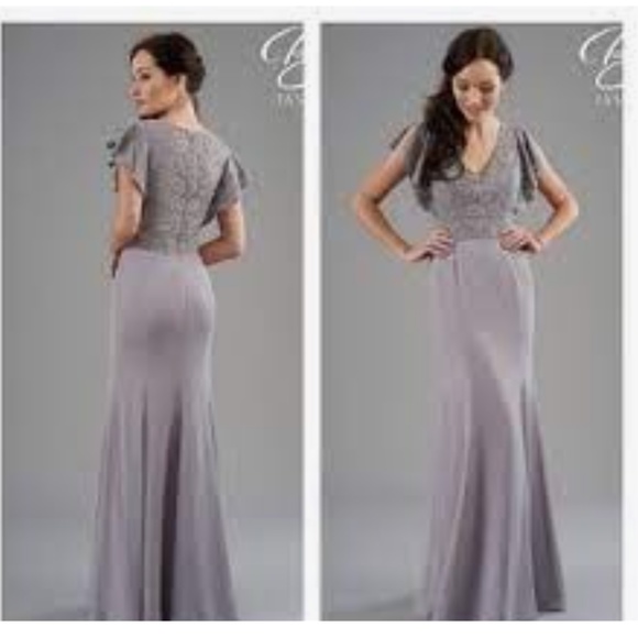 B2 Jasmine Dresses & Skirts - Graphite lace and chiffon